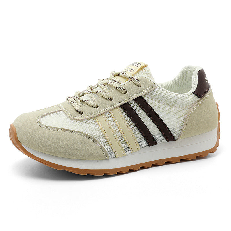 Damen sportliche Sneakers mit atmungsaktivem Obermaterial und dämpfender Sohle R&B