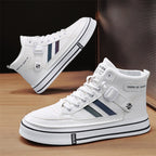 Damen modische High-Top Sneakers aus hochwertigem Leder mit trendigem Design R&B