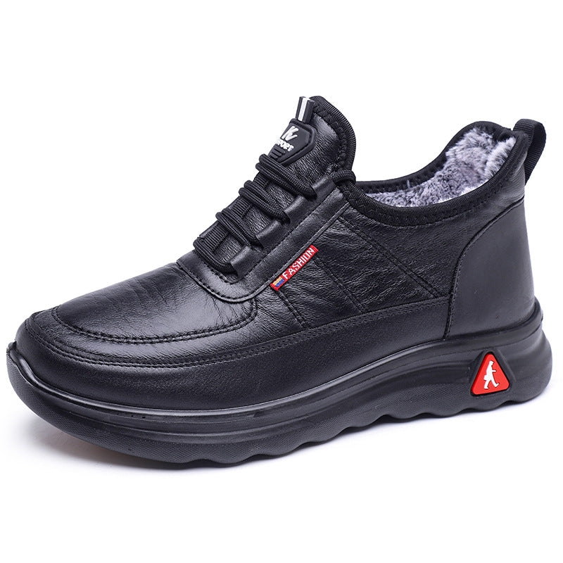 Damen Komfortable und warme Freizeit-Sneaker mit kuscheligem Innenfutter R&B