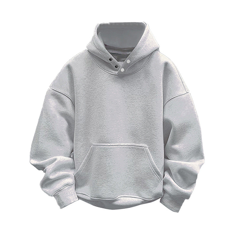 Damen Kapuzenpullover mit modernem Schnitt und praktischer Kängurutasche R&B