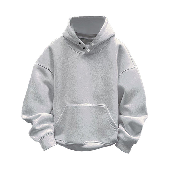 Damen Kapuzenpullover mit modernem Schnitt und praktischer Kängurutasche R&B