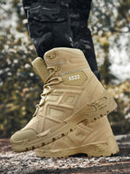 Herren strapazierfähige Tactical Boots mit hohem Schutz und rutschfester Sohle R&B