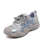 Damen Sportliche Sneakers mit atmungsaktivem Obermaterial und robustem Profil R&B