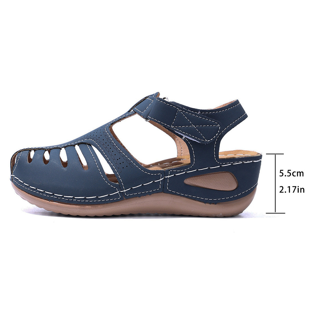 Damen Komfortable Sandalen mit durchbrochenem Obermaterial R&B