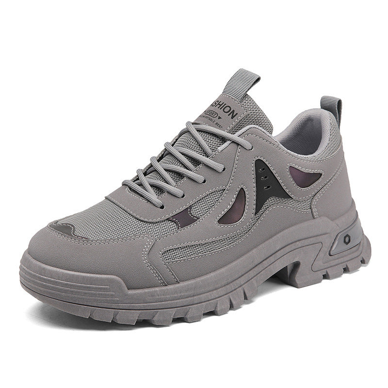 Damen Sportliche Chunky Sneakers mit atmungsaktiver Mesh-Oberfläche und rutschfester Sohle R&B