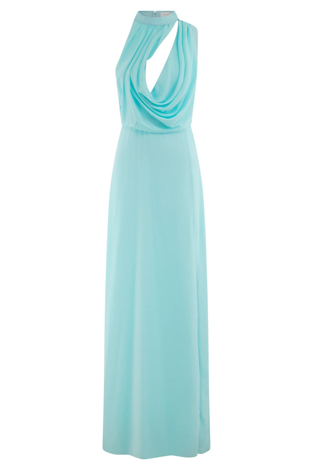 Damen Elegantes Maxi-Kleid mit drapiertem Oberteil R&B