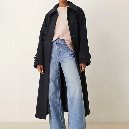 Damen Eleganter und hochwertiger Trenchcoat R&B