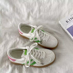 Damen Freizeit Sneakers mit bunten Applikationen und rutschfester Sohle R&B