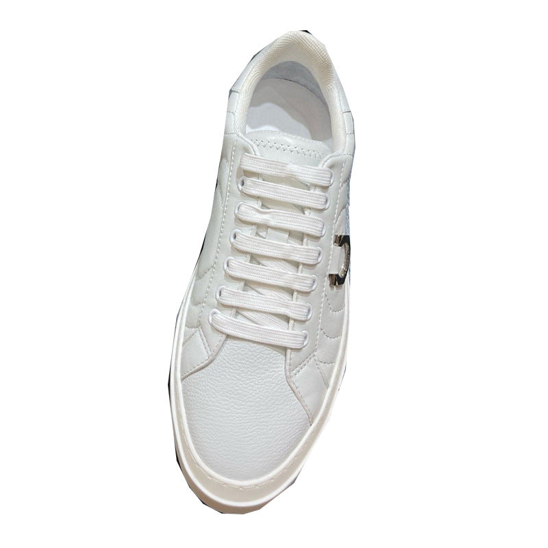 Damen Bequeme Sneakers mit modischer Prägung R&B