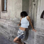 Damen Glitzernder Minirock mit Pailletten R&B