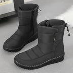 Damen Thermo-Winterstiefel mit rutschfester Sohle und isolierendem Innenfutter R&B