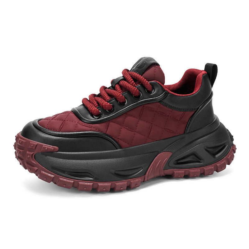Damen Sportliche Chunky Sneakers mit dämpfender Laufsohle und strapazierfähigem Obermaterial R&B