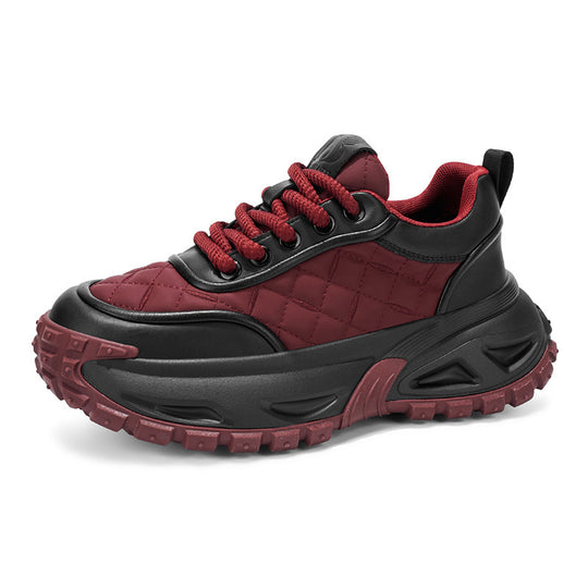Damen Sportliche Chunky Sneakers mit dämpfender Laufsohle und strapazierfähigem Obermaterial R&B