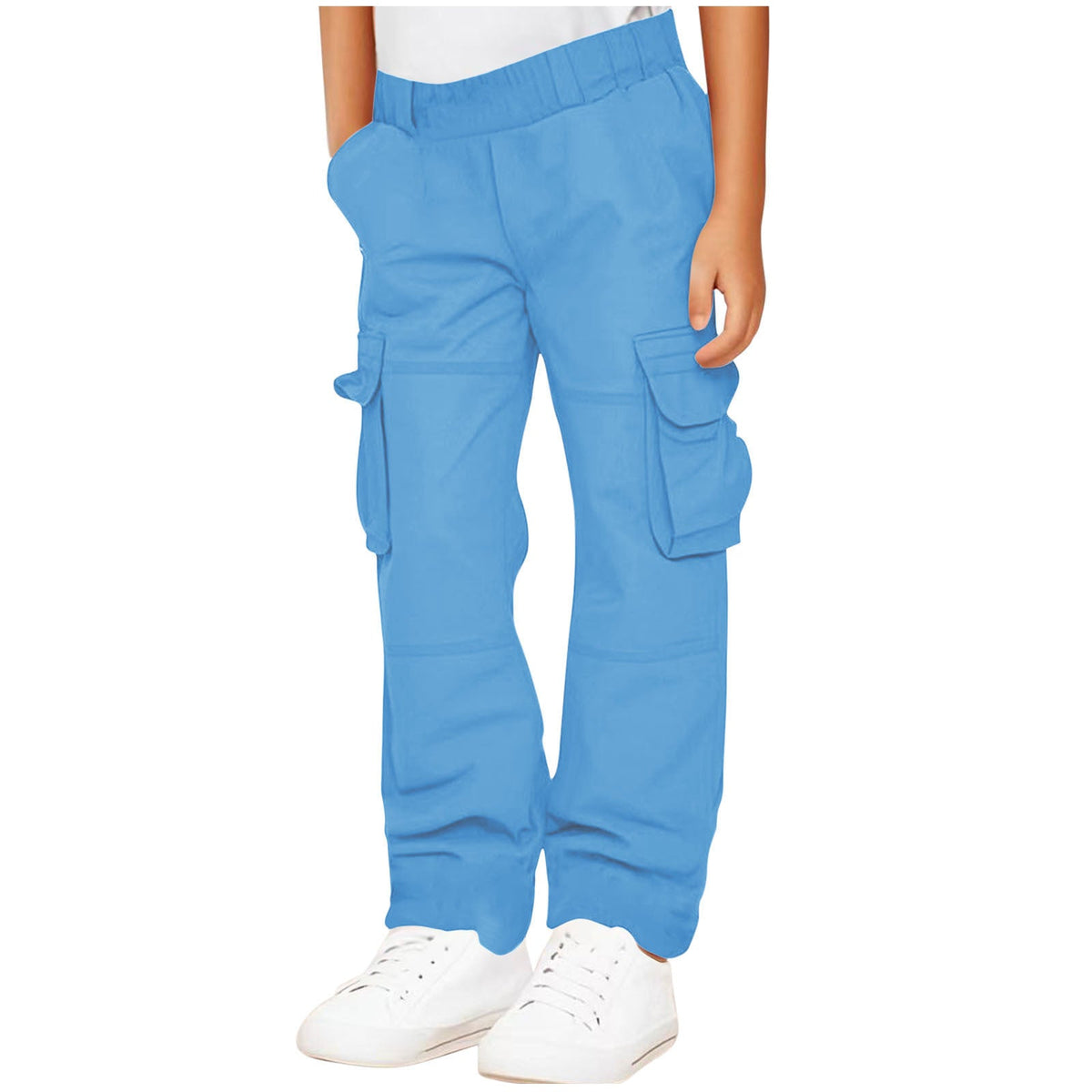 Unisex Freizeit Cargo-Hose mit praktischen Seitentaschen R&B