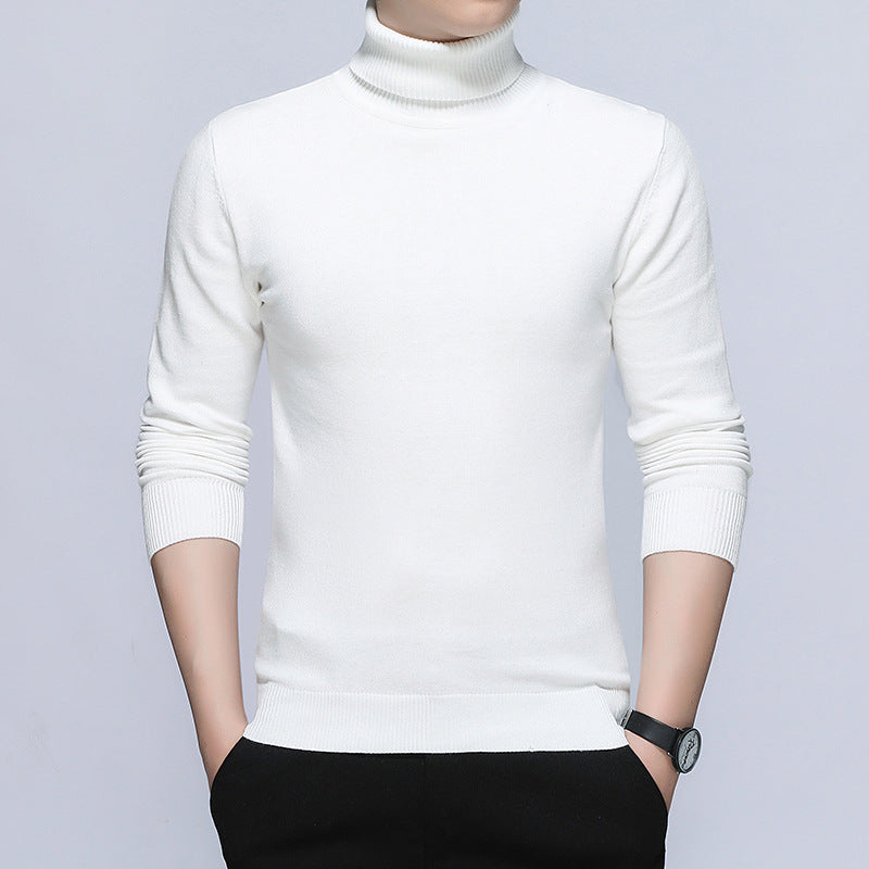 Herren Rollkragenpullover aus hochwertiger, atmungsaktiver Baumwolle R&B