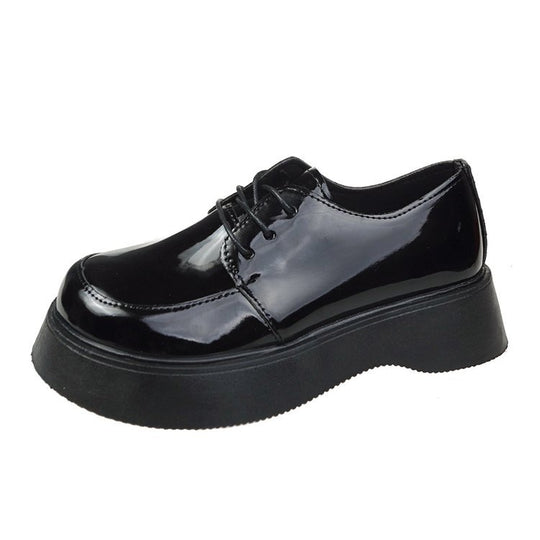 Damen bequeme Plateau-Schnürschuhe mit modischem Design R&B