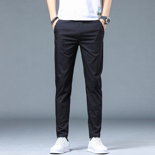 Herren luftige Freizeithosen im modernen Slim-Fit Design R&B