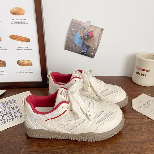 Damen Sportliche Sneaker mit atmungsaktiver Obermaterialstruktur und rutschfester Sohle R&B