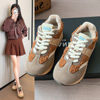 Damen Sneakers mit kuscheligem Futter und sportlichem Design