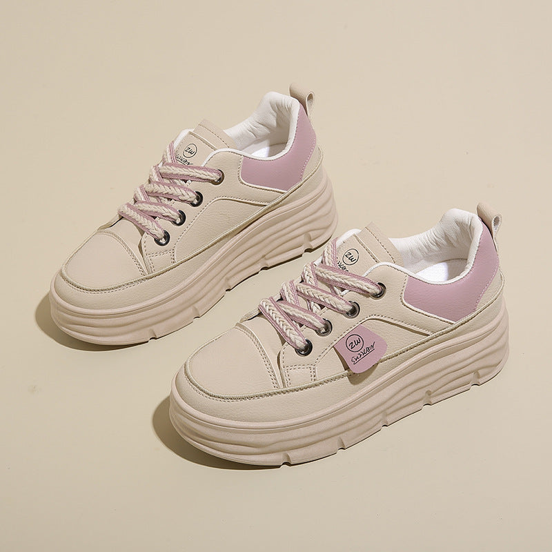 Damen Sneakers mit modischem Plateau und atmungsaktiver Obermaterialien R&B