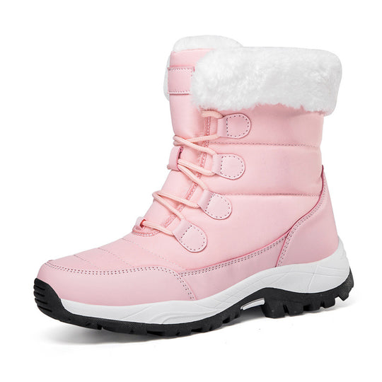 Damen Winterstiefel mit rutschfester Sohle und wärmendem Innenfutter R&B
