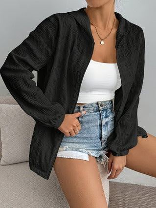 Damen lässige Kapuzenjacke R&B