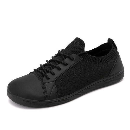 Damen nan gestrickte Schlupfsneaker mit elastischem Schaft und gepolsterter Komfortsohle R&B