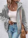 Damen Gemütliche Kapuzenjacke R&B