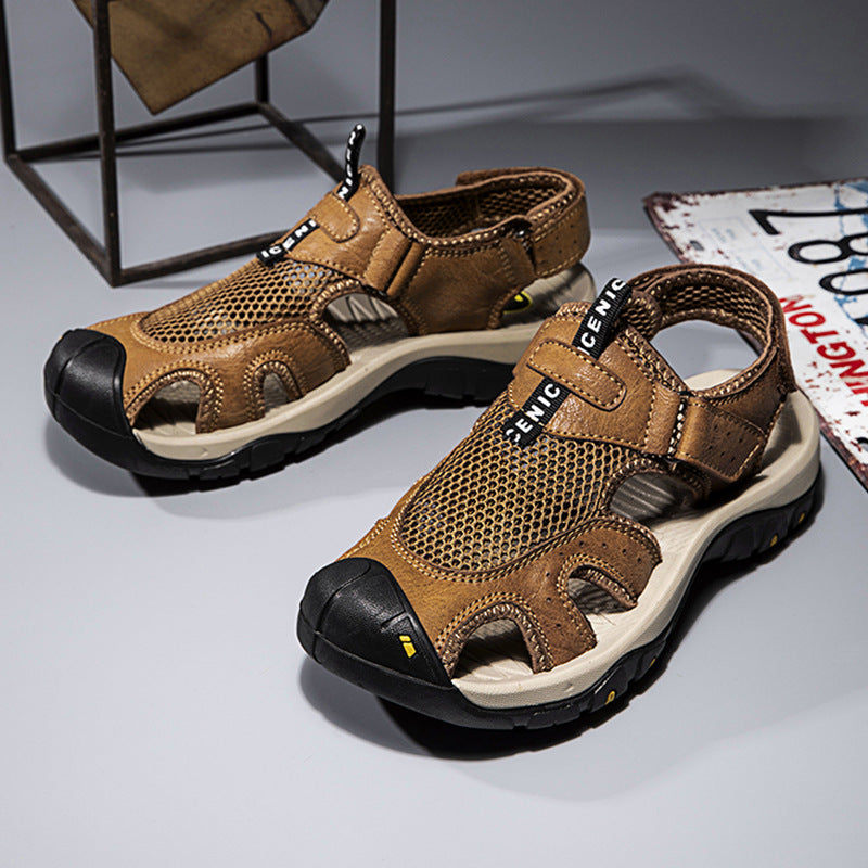 Damen Outdoor-Sandalen mit atmungsaktivem Mesh und rutschfester Sohle R&B