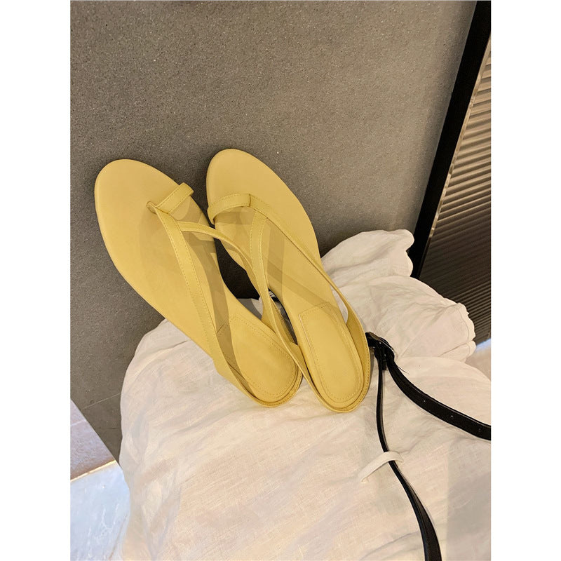 Damen Zehentrenner-Sandalen mit eleganten Riemen und komfortabler Sohle R&B