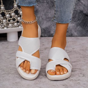 Damen Komfortable Riemchensandalen mit atmungsaktivem Obermaterial R&B