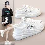 Damen Plattform Sneakers mit modischem Mesh-Obermaterial und dämpfender Sohle R&B