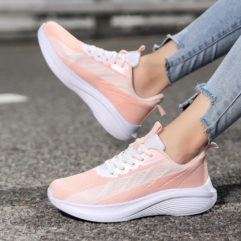 Damen Sportliche Freizeitsneaker mit atmungsaktivem Obermaterial R&B