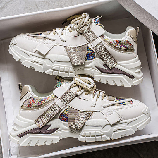 Damen Chunky Sneaker mit modischem Design und stabiler Sohle R&B