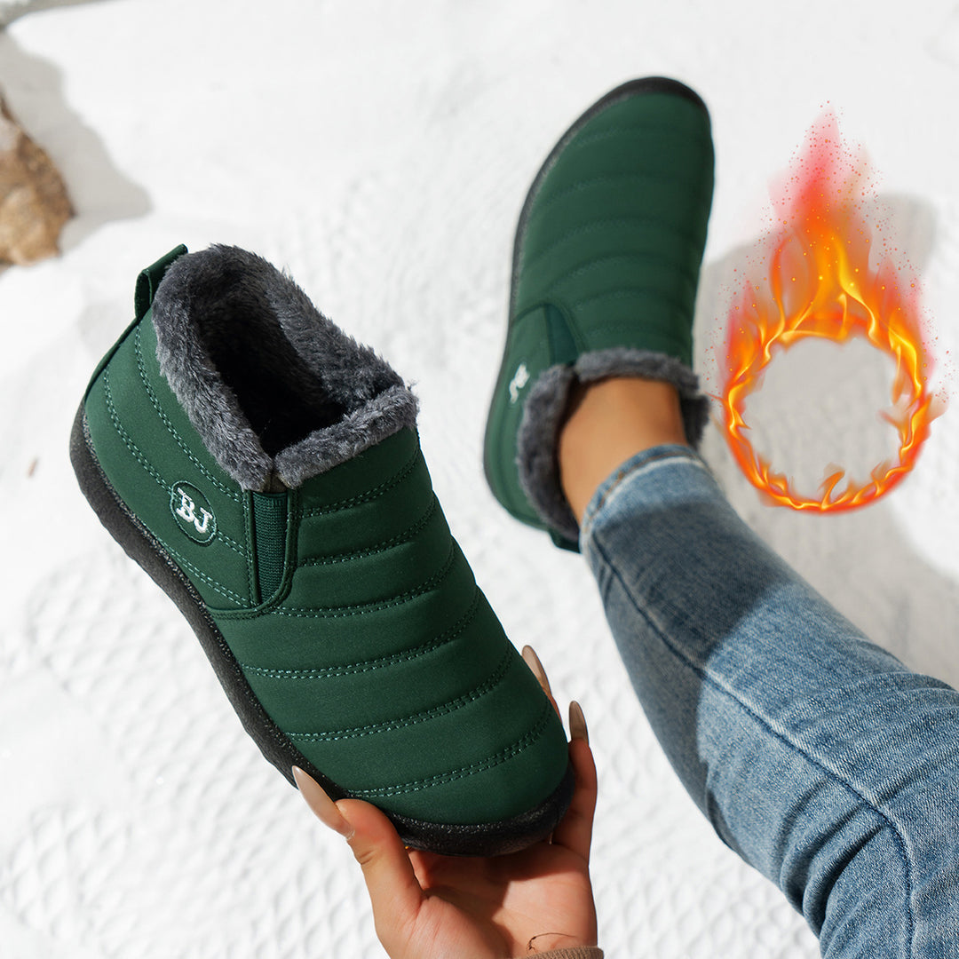 Damen Komfortable Winterboots mit kuscheligem Futter und rutschfester Sohle R&B