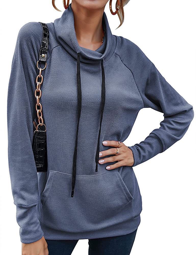 Damen modischer Kapuzensweater mit praktischen Taschen und ergonomischem Schnitt R&B