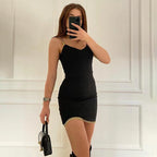 Damen Mini-Kleid mit Goldkette R&B