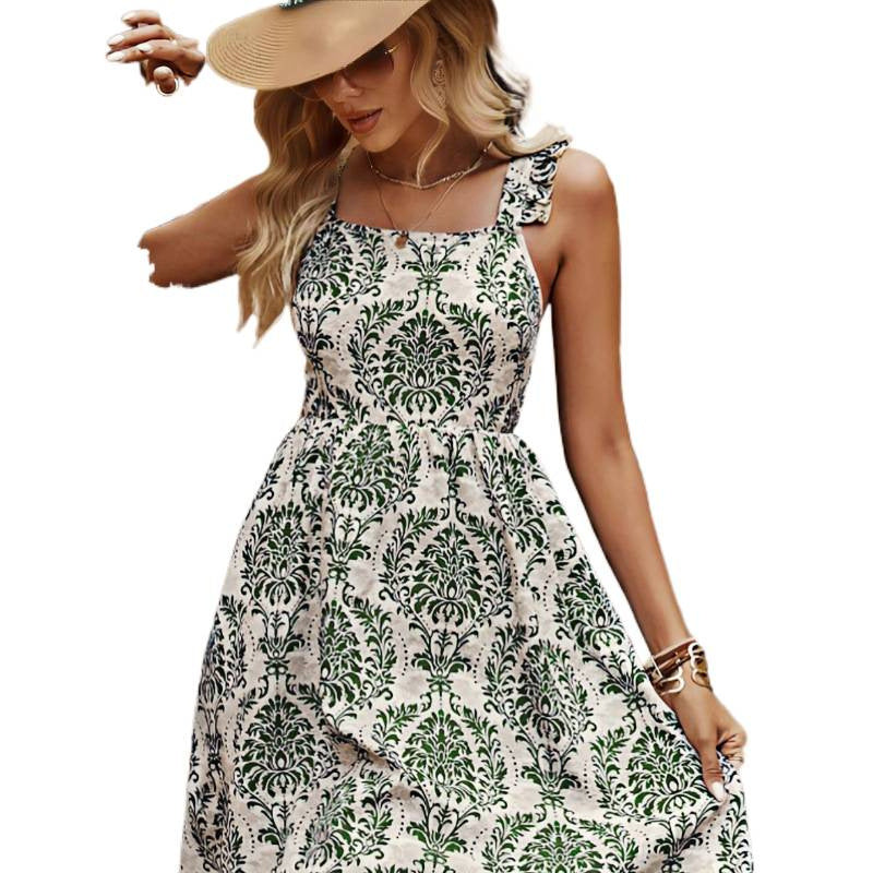 Damen Sommerliches Etuikleid mit floralem Muster und elegantem Schnitt R&B