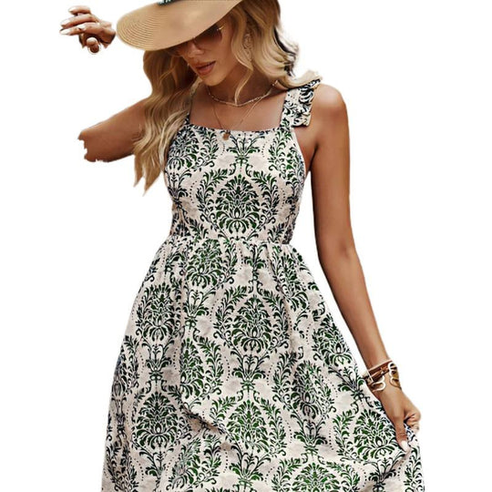 Damen Sommerliches Etuikleid mit floralem Muster und elegantem Schnitt R&B