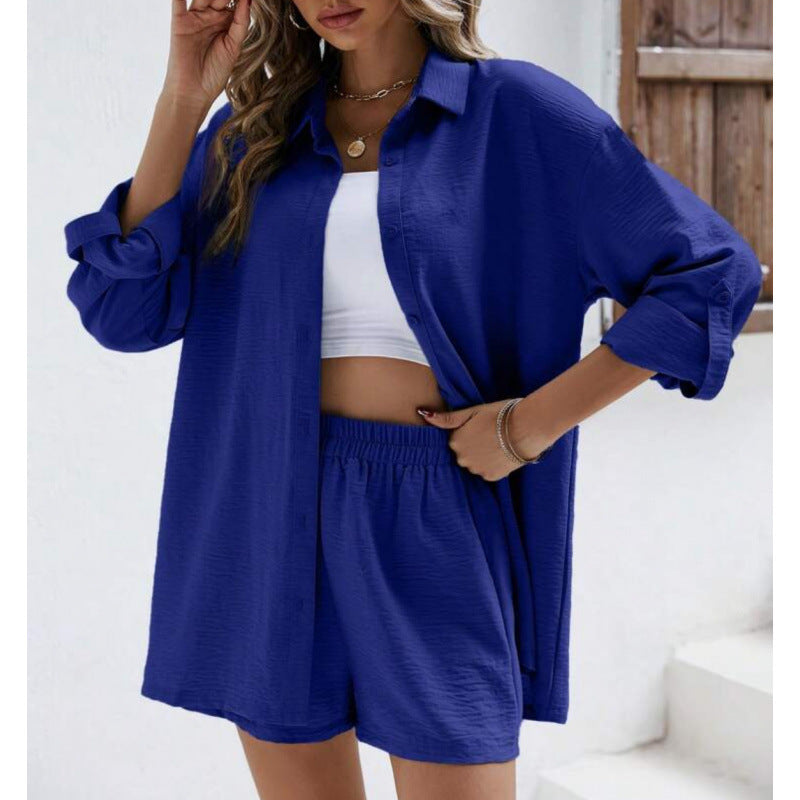 Damen lässiges Oberteil und Shorts Set Heidi-Mode