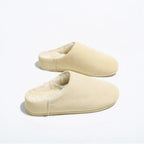 Damen Hausschuhe mit weichem Velours-Innenfutter und rutschfester Sohle R&B