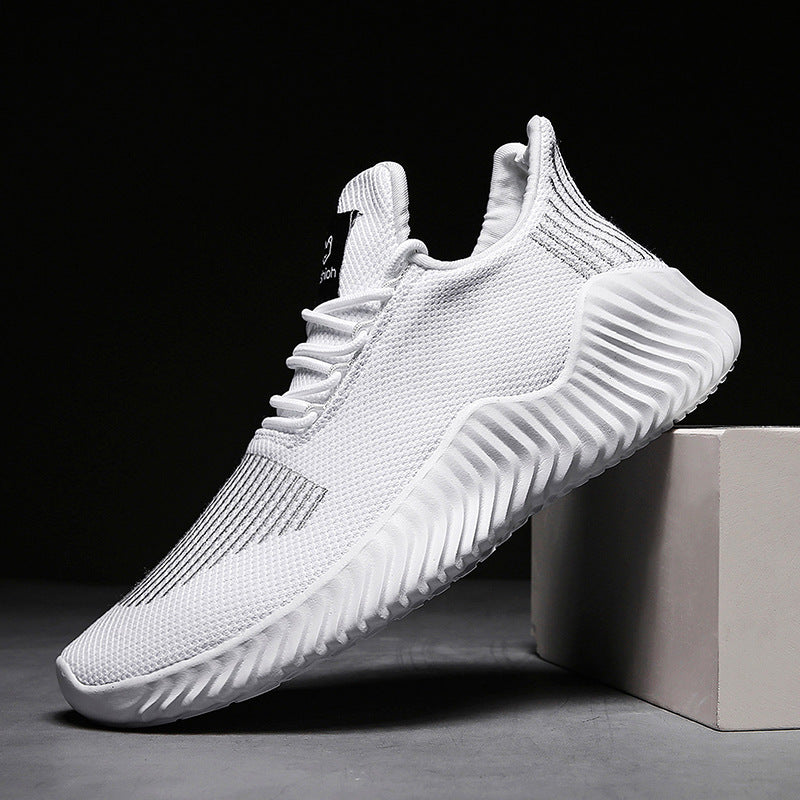 Damen Sneakers mit atmungsaktiver Strick-Oberfläche und flexibler Laufsohle R&B