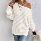 Damen Relaxed Fit Strickpullover R&B