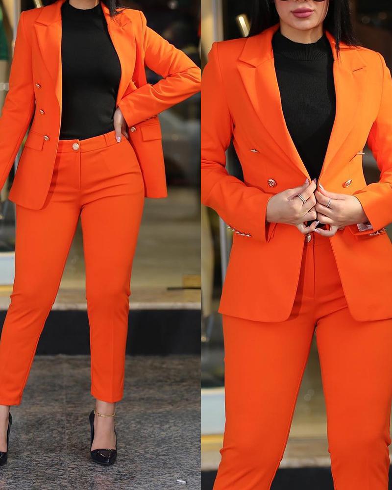 Damen Modernes Blazer Damen Ensemble