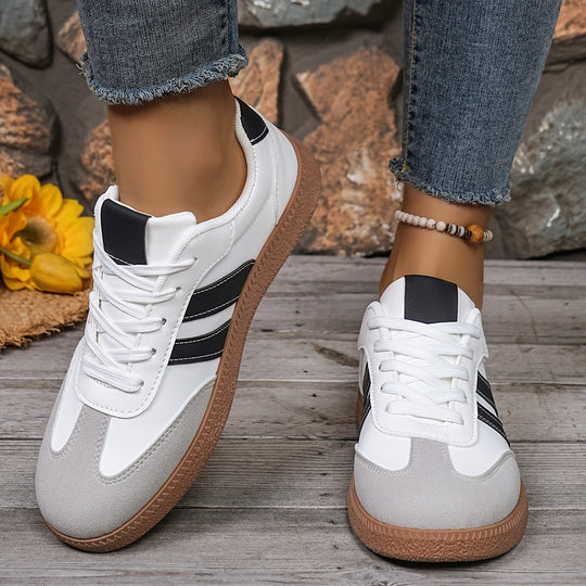 Damen Modische Sneakers mit sportlichem Design und atmungsaktiver Sohle R&B