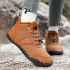 Damen isolierte Wanderschuhe mit wasserabweisendem Obermaterial und rutschfester Sohle