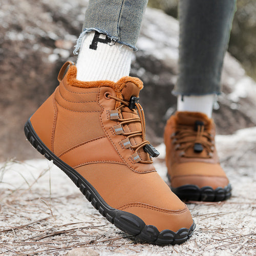 Damen isolierte Wanderschuhe mit wasserabweisendem Obermaterial und rutschfester Sohle R&B