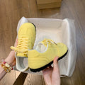 Damen Sportliche Freizeit Sneakers mit atmungsaktiver Oberflächenstruktur und rutschfester Sohle R&B