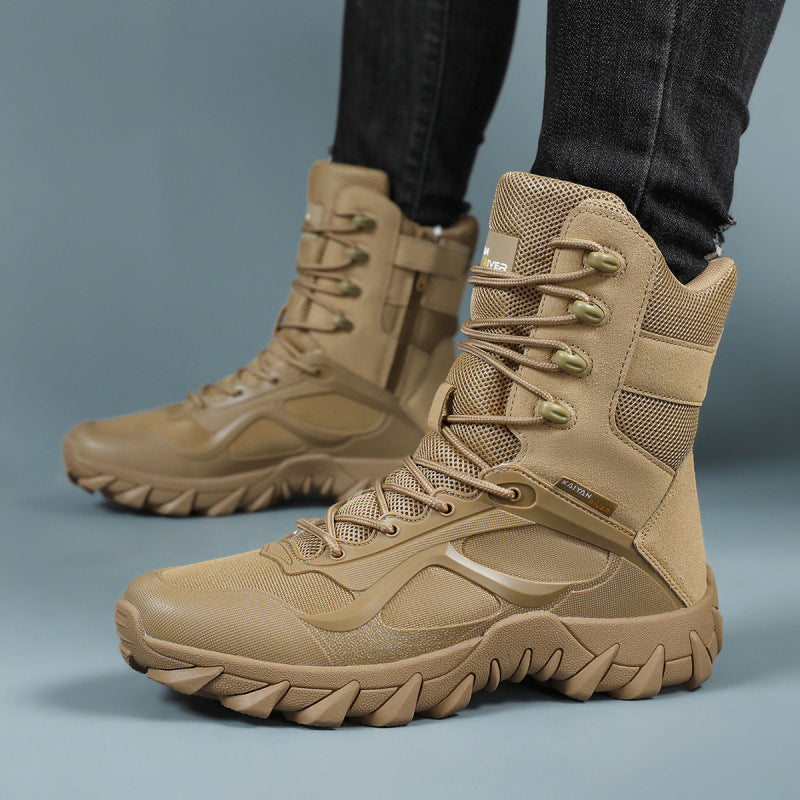 Damen Hochwertige Outdoor-Wanderschuhe mit atmungsaktivem Obermaterial und rutschfester Sohle