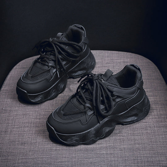 Damen Sportliche Chunky Sneakers mit atmungsaktivem Obermaterial und rutschfester Sohle R&B